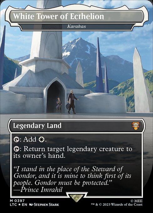 White Tower of Ecthelion (Karakas) - Tales of Middle-earth Commander - Surge Foil