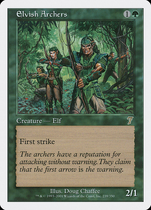 Elvish Archers - Seventh Edition