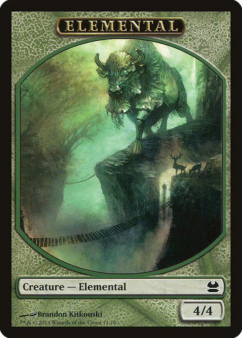 Elemental - Modern Masters Tokens