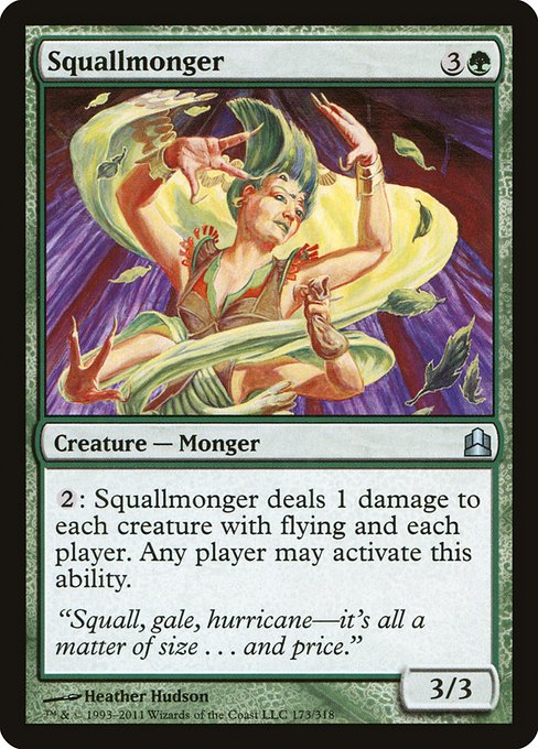Squallmonger - Commander 2011