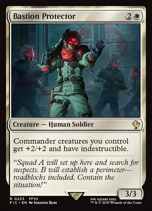 Bastion Protector - Final Fantasy Commander