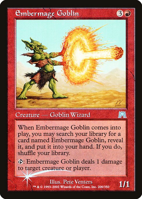 Embermage Goblin - Onslaught