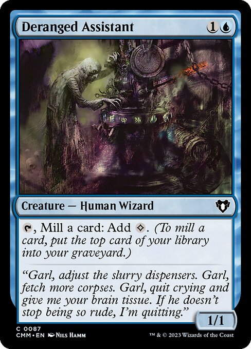 Deranged Assistant - Commander Masters