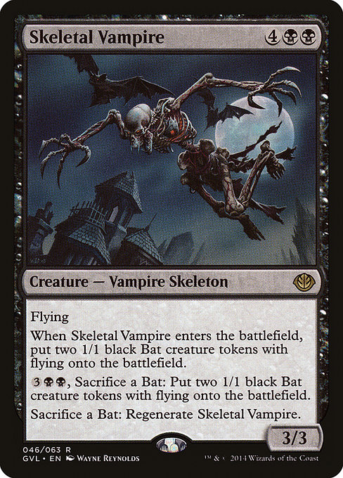 Skeletal Vampire - Duel Decks Anthology: Garruk vs. Liliana