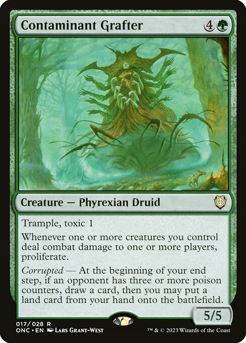 Contaminant Grafter - Phyrexia: All Will Be One Commander