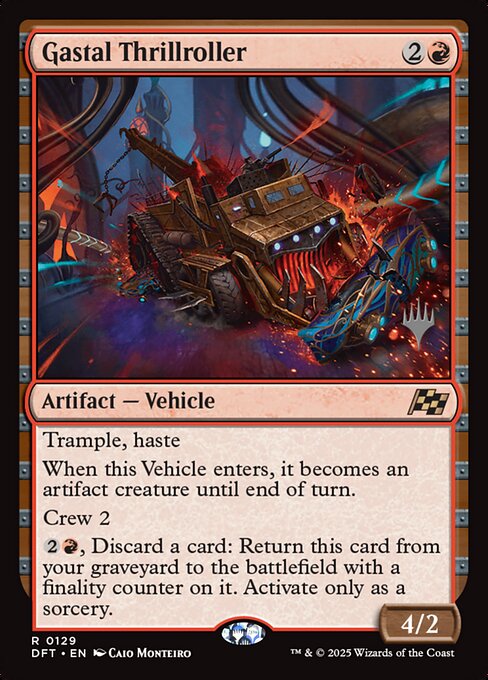Gastal Thrillroller - Aetherdrift Promos