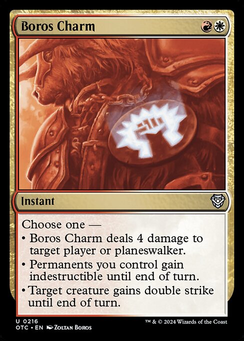 Boros Charm - Outlaws of Thunder Junction Commander