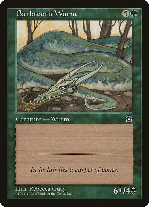 Barbtooth Wurm - Portal Second Age