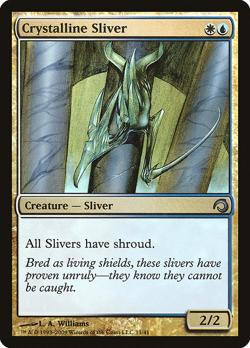 Crystalline Sliver - Premium Deck Series: Slivers - Promo Foil