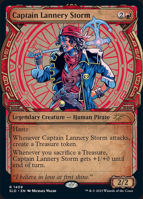 Captain Lannery Storm - Secret Lair Drop