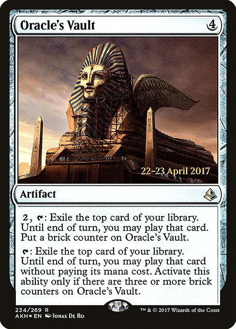 Oracle's Vault - Amonkhet Promos