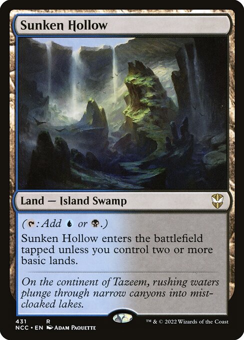 Sunken Hollow - New Capenna Commander