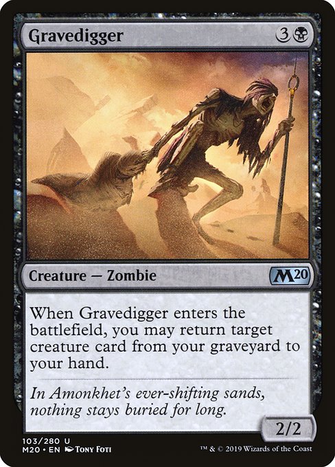 Gravedigger - Core Set 2020