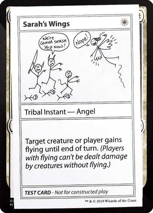 Sarah's Wings - Mystery Booster Playtest Cards 2021