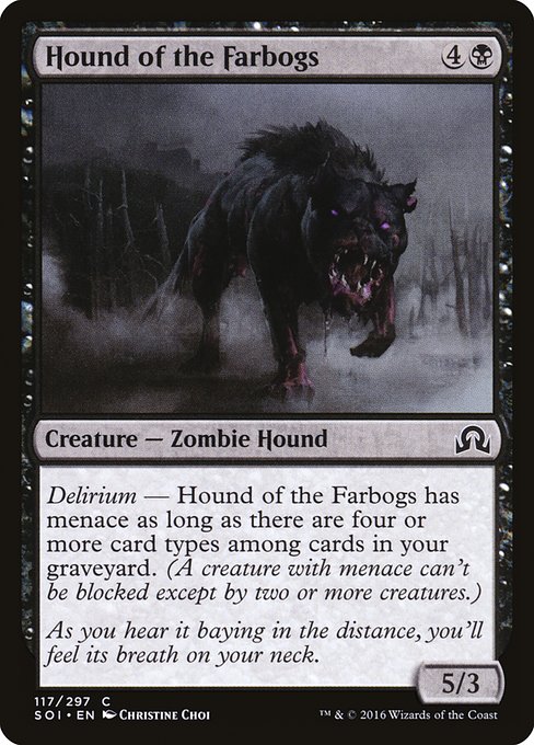 Hound of the Farbogs - Shadows over Innistrad