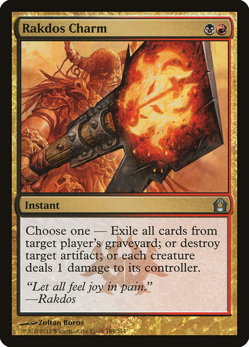 Rakdos Charm - Return to Ravnica