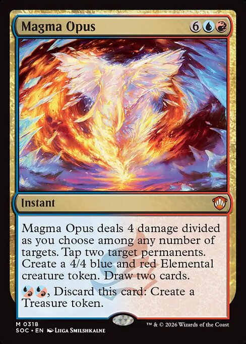 Magma Opus - Secrets of Strixhaven Commander