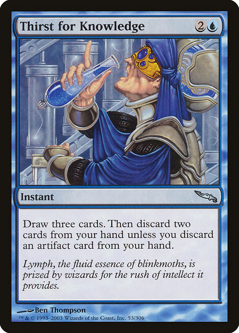 Thirst for Knowledge - Mirrodin