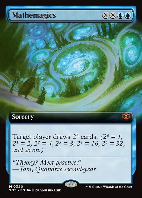 Mathemagics - Secrets of Strixhaven - Extended Art