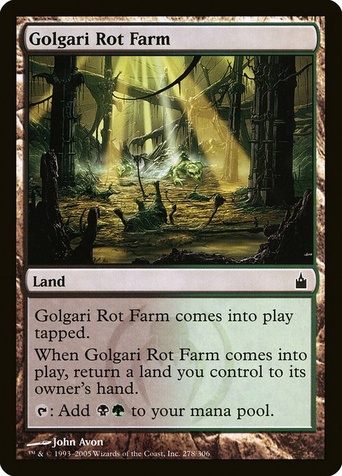 Golgari Rot Farm - Ravnica: City of Guilds