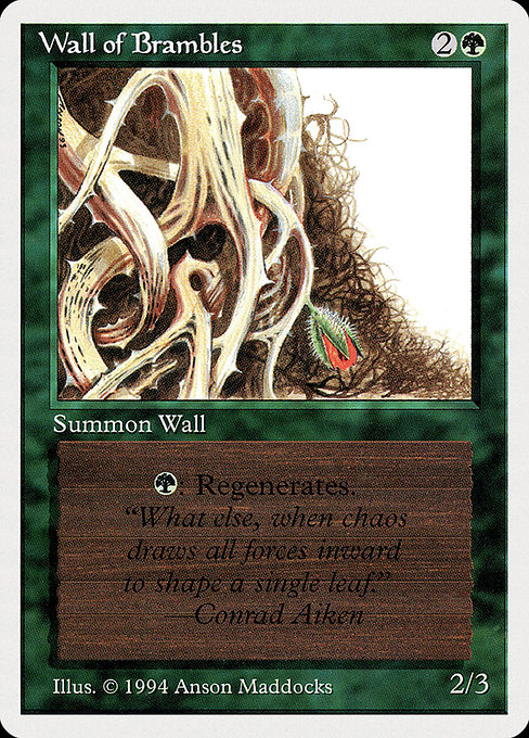 Wall of Brambles - Summer Magic / Edgar