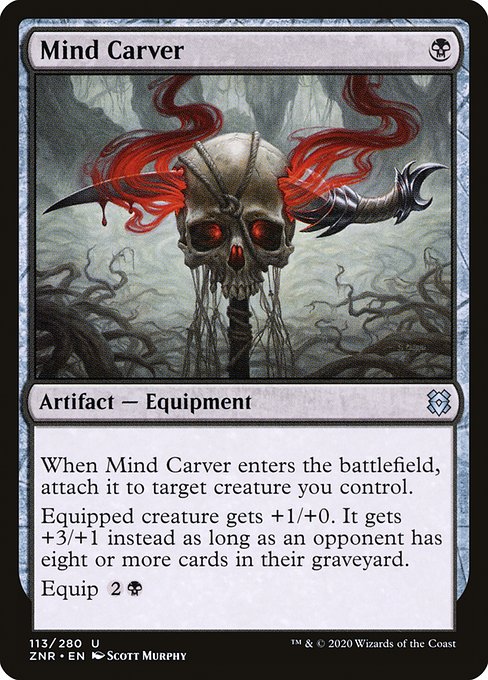 Mind Carver - Zendikar Rising