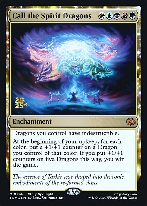 Call the Spirit Dragons - Tarkir: Dragonstorm Promos