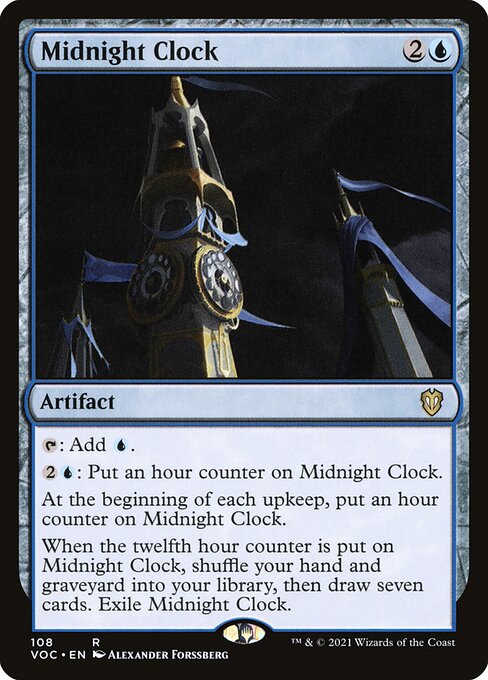 Midnight Clock - Crimson Vow Commander