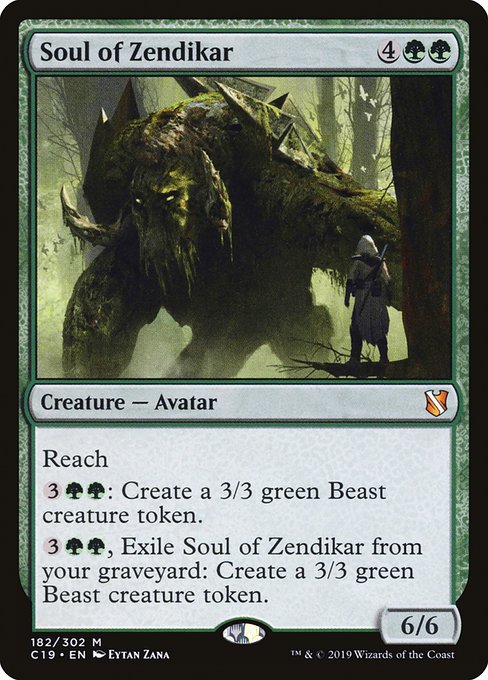 Soul of Zendikar - Commander 2019