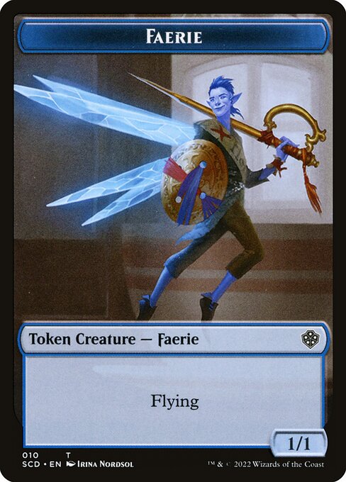 Faerie - Starter Commander Decks Tokens