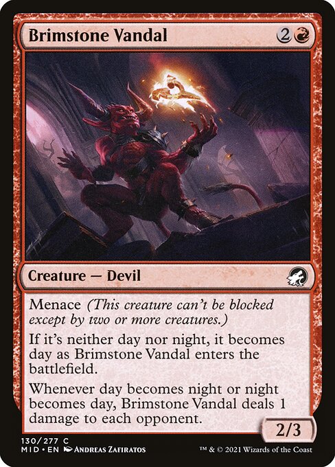 Brimstone Vandal - Innistrad: Midnight Hunt