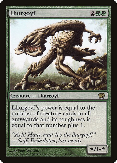 Lhurgoyf - Eighth Edition