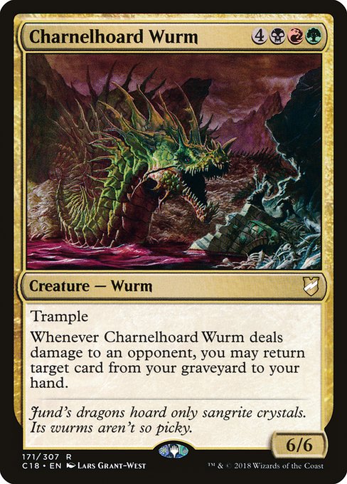 Charnelhoard Wurm - Commander 2018