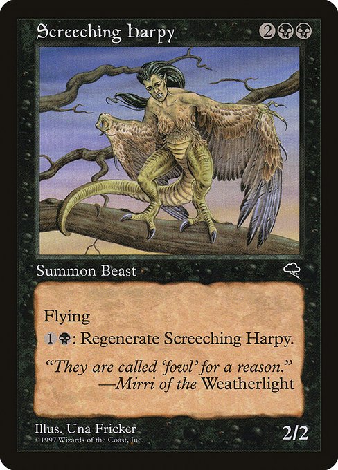 Screeching Harpy - Tempest