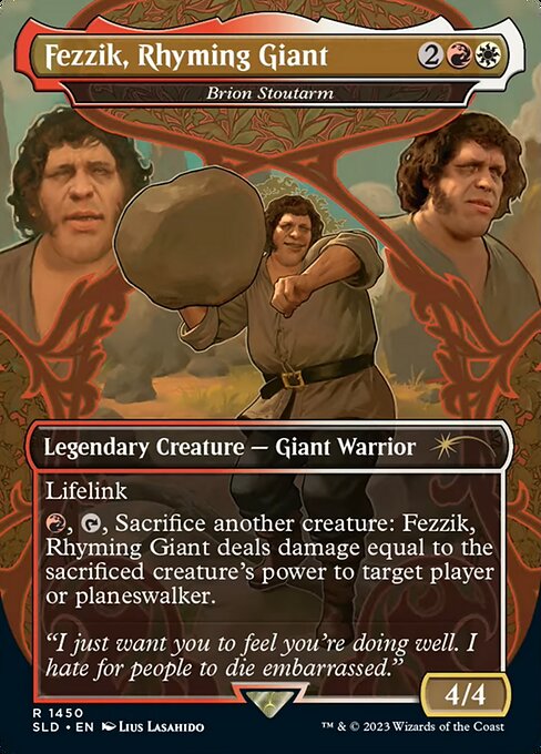 Fezzik, Rhyming Giant (Brion Stoutarm) - Secret Lair Drop