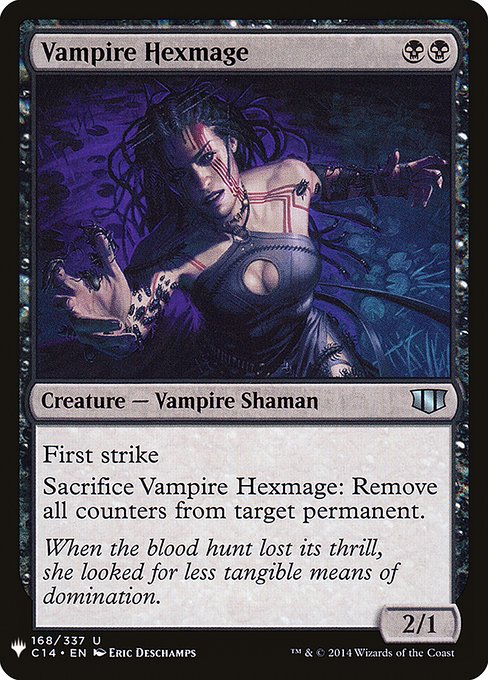 Vampire Hexmage - The List