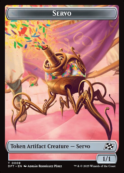 Servo - Aetherdrift Tokens