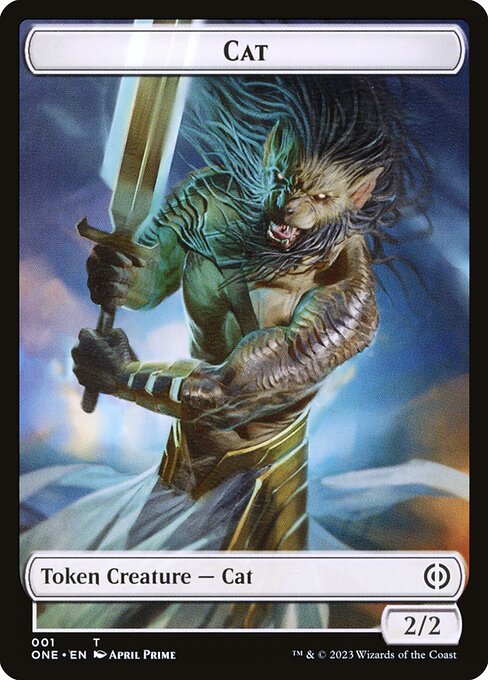 Cat - Phyrexia: All Will Be One Tokens