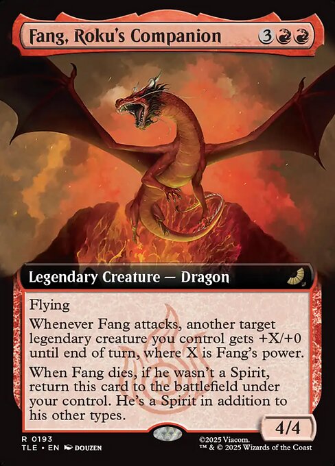 Fang, Roku's Companion - Avatar: The Last Airbender Eternal - Extended Art