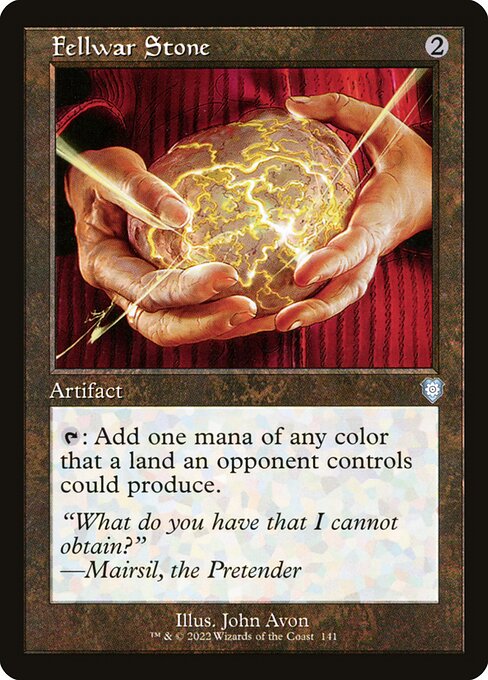 Fellwar Stone - The Brothers' War Commander