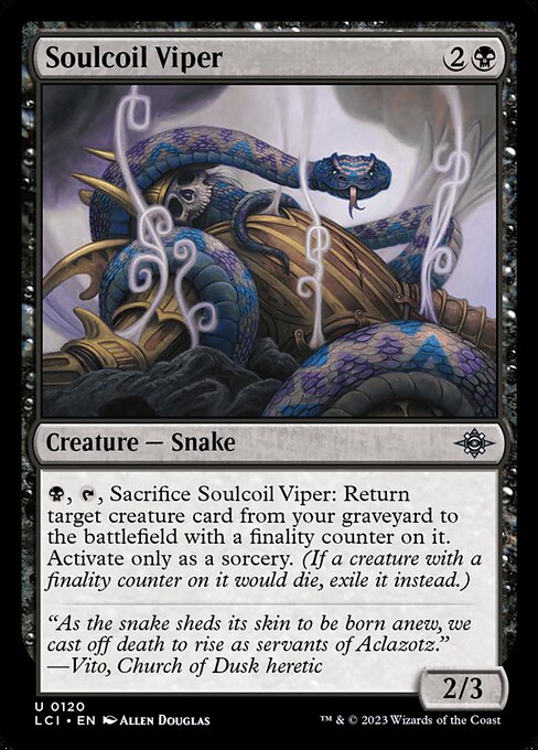 Soulcoil Viper - The Lost Caverns of Ixalan