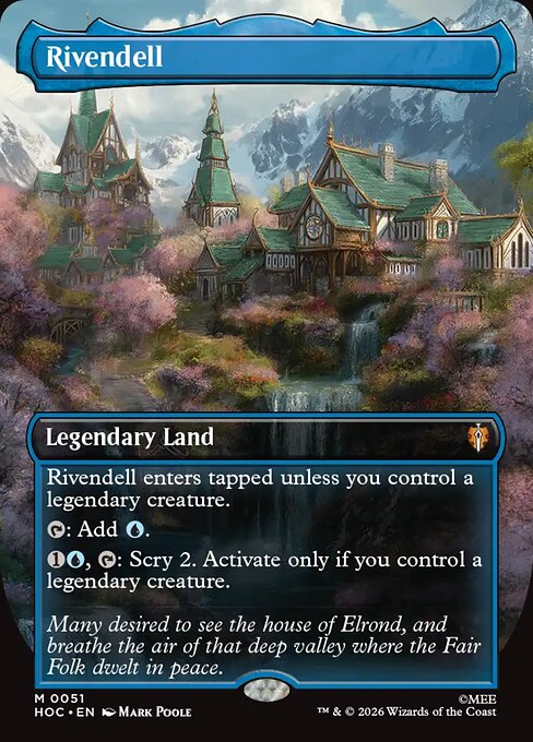 Rivendell - The Hobbit Commander