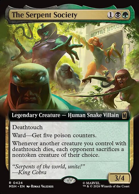 The Serpent Society - Marvel Super Heroes