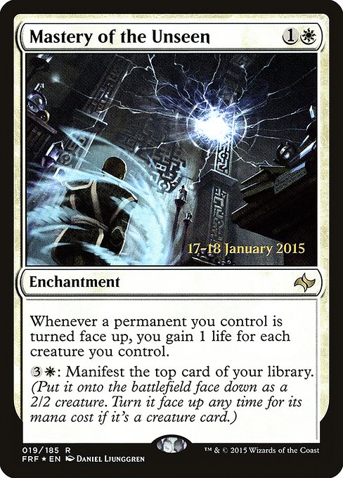 Mastery of the Unseen - Fate Reforged Promos