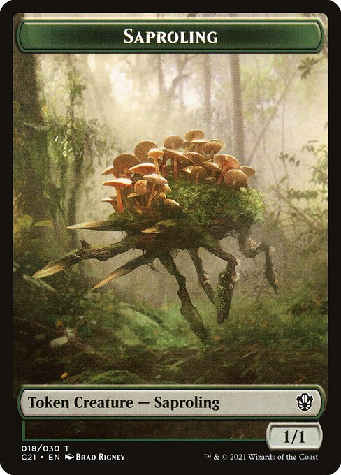 Saproling - Commander 2021 Tokens