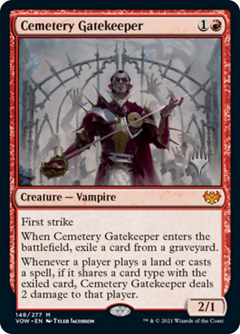 Cemetery Gatekeeper - Innistrad: Crimson Vow Promos
