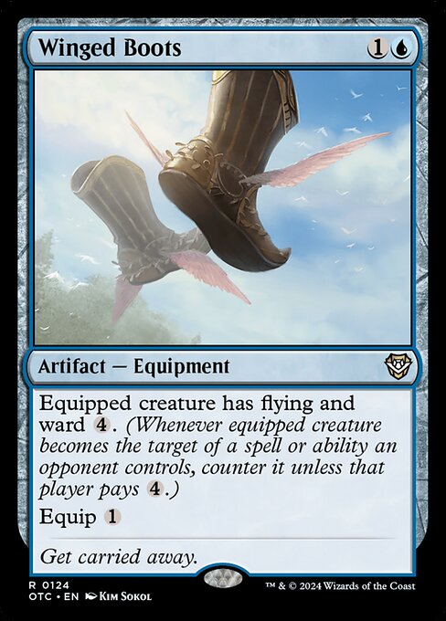 Winged Boots - Outlaws of Thunder Junction Commander