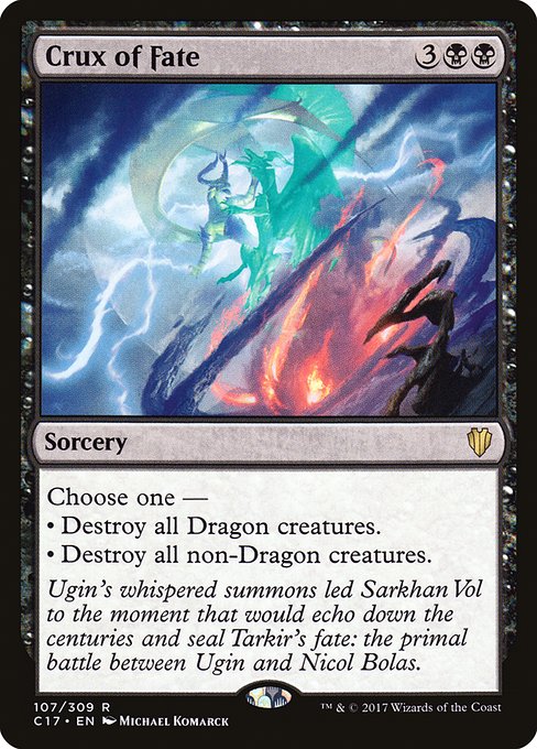 Crux of Fate - Commander 2017