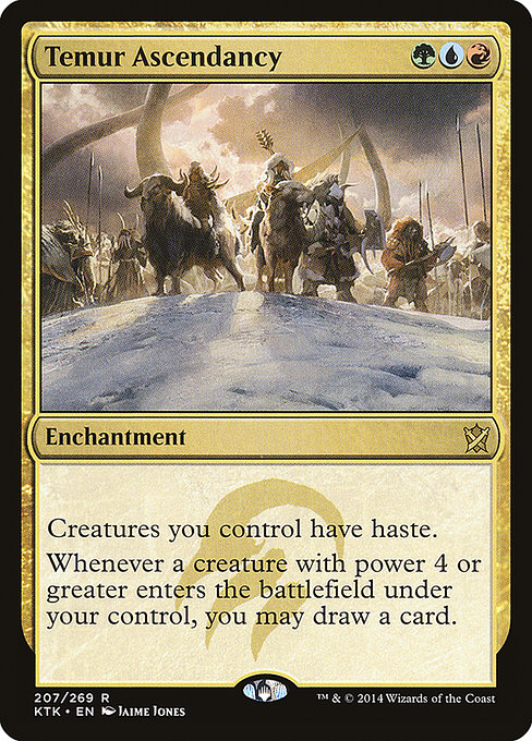 Temur Ascendancy - Khans of Tarkir