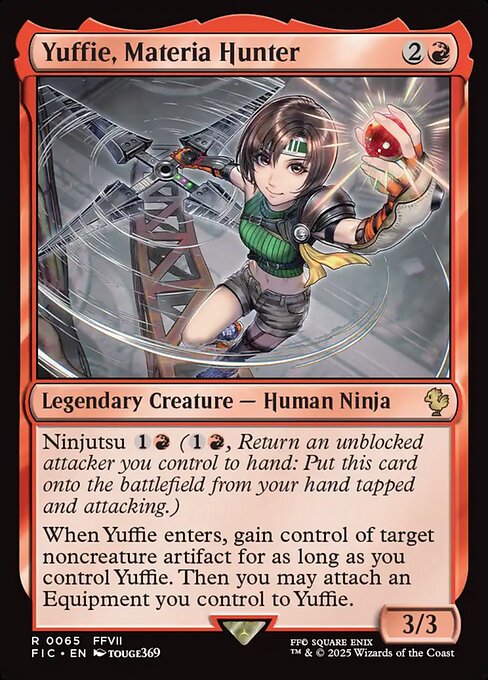 Yuffie, Materia Hunter - Final Fantasy Commander